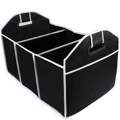 Car Trunk Cargo Storage Bag, Foldable Black Storage Box For Car And Trunk