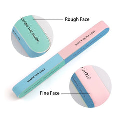 7 Sides Nail Cuticle Polish Strip Tool - Easy Manicure and Pedicure with Clean Cut