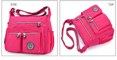 Women's Single Shoulder Crossbody Bag Lightweight Nylon Cloth Bag Casual Women's Bag