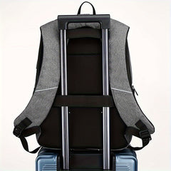 Men's Anti-theft Laptop Backpack, Travel Large Capacity Business Bag Shoulder Bag