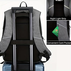 Men's Anti-theft Laptop Backpack, Travel Large Capacity Business Bag Shoulder Bag