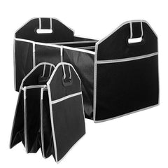 Car Trunk Cargo Storage Bag, Foldable Black Storage Box For Car And Trunk