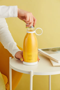 11.83oz Portable Electric Wireless Mini Fruit Blender Juicer - Perfect for On-the-Go!